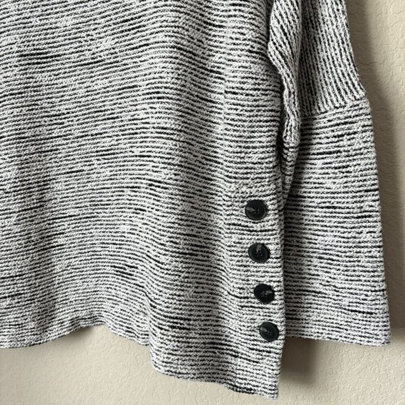 Madewell Texture & Thread Side-Button Top Minimalist Contemporary - Picture 3 of 10
